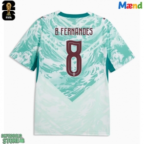 Portugal Bruno Fernandes #8 Replika Udebanetrøje VM 2026 Kortærmet